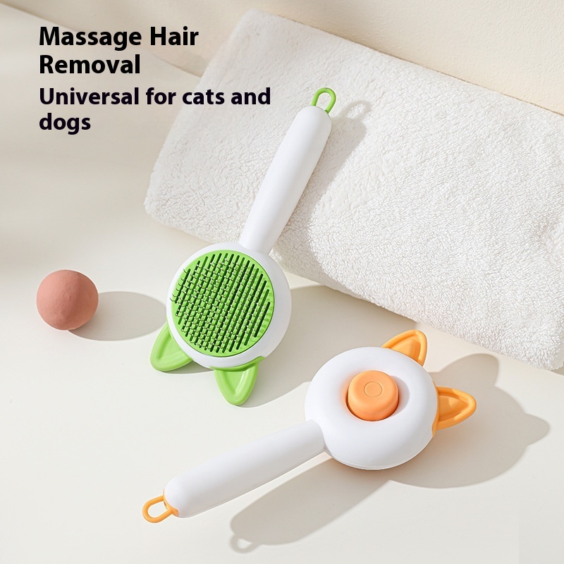 Self Cleaning Pet Grooming Brush for Dogs and Cats Hair Removal - Image 5