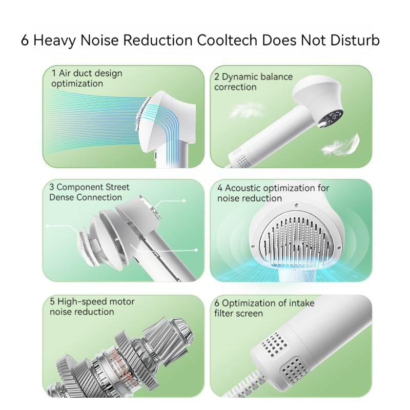 Smart Pet Hair Dryer with Comb for Dogs and Cats Grooming - Image 6