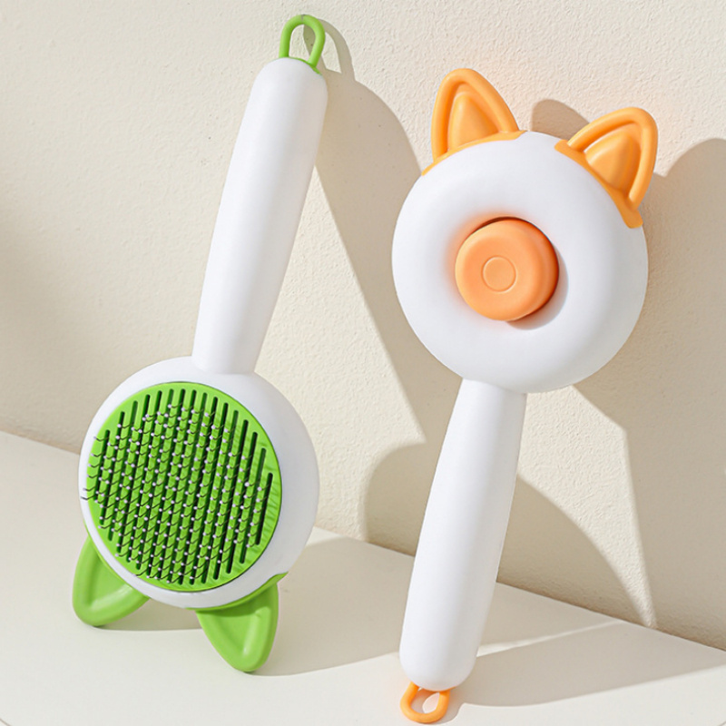 Self Cleaning Pet Grooming Brush for Dogs and Cats Hair Removal - Image 2