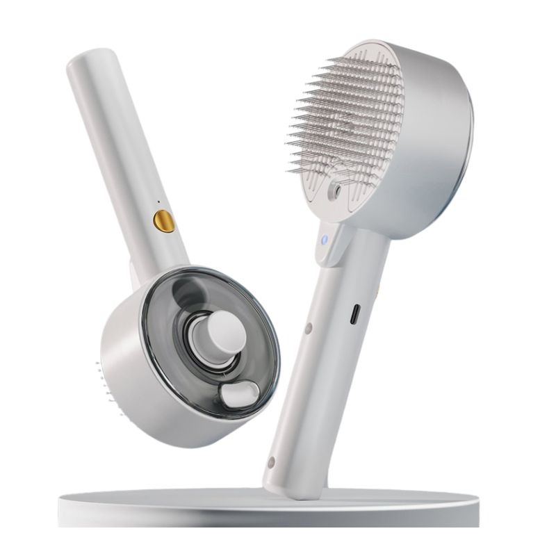 Self Cleaning Steam Pet Brush for Dogs and Cats Hair Removal - Image 7