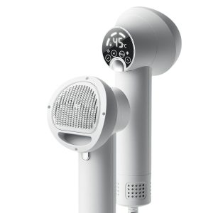 2-in-1 Pet Hair Dryer & Brush – Quiet Dog & Cat Grooming Dryer
