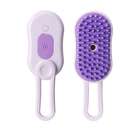 3-in-1 Steam Pet Brush for Cats Dogs Grooming Massage - Image 9