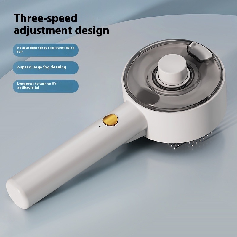 Self Cleaning Steam Pet Brush for Dogs and Cats Hair Removal - Image 6